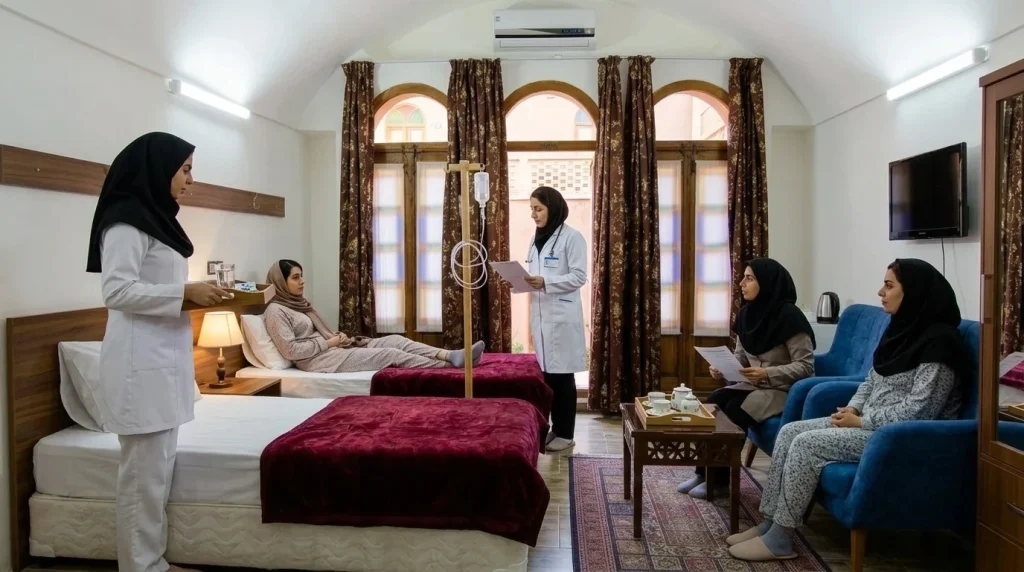 تصویر مرکز ترک اعتیاد لاکچری